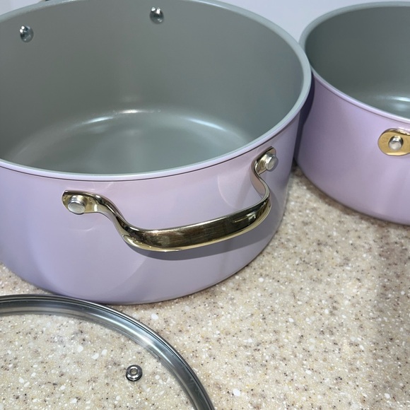 NWOB Chef Power 10 Piece Ceramic Nonstick Cookware Set - Picture 6 of 16